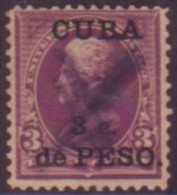 1899-18 CUBA 1899 US OCCUPATION. 3c. ERROR PUNTO ENTRE LA B Y LA A - Ungebraucht