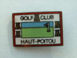 Pin's GOLF - CLUB HAUT POITOU - EMAIL - Golf