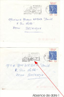 Marque Linéaire HYERES  Principal     A)      Avec Date Du 17-09-1986  B)      Absence De Date - Used Stamps