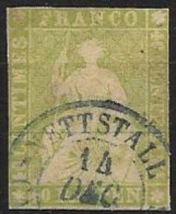 SUIZA SELLO DE 40 Fr EN USADO - Used Stamps