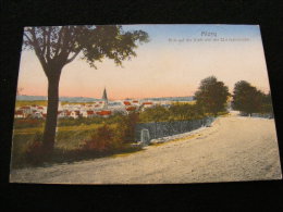 Cpa  Allemagne Alzey -- Blick Auf Die Stadt Von Der Eisenbahnbrücke  BB10 - Alzey