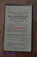 Marie Hosselet Cornet Courcelles 1949 - Courcelles