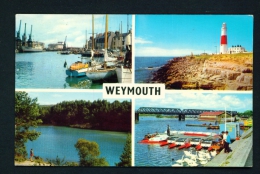 ENGLAND  -  Weymouth  Multi View  Used Postcard As Scans - Weymouth