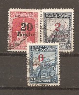 Turquía - Turkey - Yvert  741-43 (usado) (o) - Oblitérés