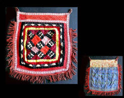 - Ancien SUZANI Ouzbekh / Old Uzbek Suzani Textile Wall Ornament - Oestliche Kunst