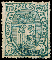 CORUÑA - EDI O 154 - MAT. FECH. \"SANTA MARTA\" (AZUL) - Used Stamps