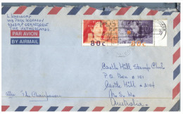 (104) Netherlands Cover Posted To Australia - Cartas & Documentos