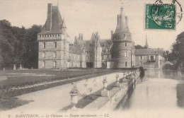 2 CPA MAINTENON (Eure Et Loir) - Aqueduc Pris Du Parc, Château Façade Méridionale - Maintenon