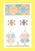 Postcard - Yugoslavia, National Costume, Ornaments     (20759) - Europe