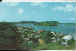 OCEANIE  - OVERLOOKING THE BRITISH RESIDENCY ON IRIRIKI ISLAND  FROM THE RESIDENTAL AREA OF VILA - Autres & Non Classés