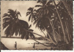 OCEANIE . SAMOA . MISSIONS MARISTES D OCEANIE . RIVAGES OCEANIENS . LES PECHEURS  SUR LA PLAGE - Samoa