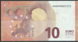 10  EURO DRAGHI  SPAGNA  VA  V001 H4   UNC - 10 Euro