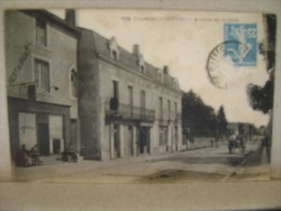 CP CHARENTE  - RUFFEC N°3659 AVENUE DE  LA GARE  - ECRITE EN 1923 - Ruffec