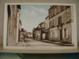 CP CHARENTE  - RUFFEC N°108 RUE DE L'HOPITAL  - ECRITE EN 1950 - Ruffec