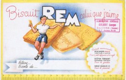 Buvards  BISCUIT REM - B