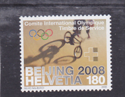 Schweiz,2008  COMITE INTERNATIONAL OLYMPIC 1X STAMPS, MNH** - Nuevos