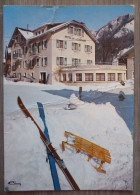 BELLEVAUX (74). L'HÔTEL DE LA CASCADE EN HIVER. ANNEES 1970 - Bellevaux