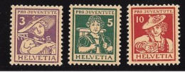 SUIZA YVERT Nº 151/53* - Nuevos