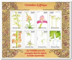 Burkina Faso 2002, Postfris MNH, Flowers, Orchids - Burkina Faso (1984-...)