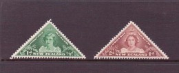 NOUVELLE-ZELANDE 1943 SANTE  YVERT N°264/65  NEUF  MNH** - Unused Stamps