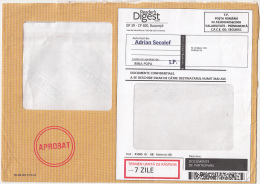 3007FM- PREPAID COVER, BARCODES, ROMANIA - Other & Unclassified