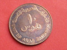 EMIRATS 10 FILS BRONZE 1988-1408AH- KM 3.1 TTB+ - Verenigde Arabische Emiraten