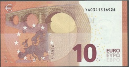 10  EURO DRAGHI  GRECIA  YA  Y001 H4   UNC - 10 Euro