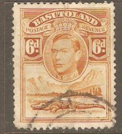 BASUTOLAND  Scott  # 24 VF USED - 1933-1964 Colonia Británica