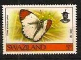 SWAZILAND Papillons (YVERT N° 611) Neuf Sans Charniere **. MNH - Butterflies