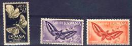 SAHARA ESPAGNOL  Papillons (yvert N° 211/13). Neuf Sans Charniere. ** MNH - Schmetterlinge