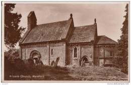 POSTCARD 1930 CIRCA - KILPECK CHURCH - Herefordshire