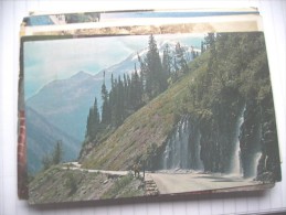 America USA Montana Glacier National Park Weeping Wall - Other & Unclassified