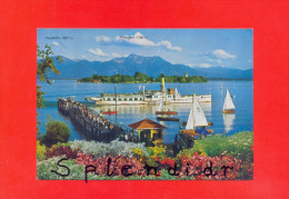 AK Germany- Fraueninsel Im Chiemsee-ship-schiffe - Rosenheim