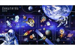 HUNGARY 2015 SPACE Astronomy ANNIVERSARIES - Fine Sheet MNH - Nuovi