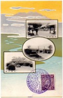 JAPAN 1907 - Military Cancellation On Art Shrines Postcard - Covers & Documents