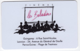 FRANCE CARTE CINEMA LES BALADINS PERROS GUIRREC - Entradas De Cine