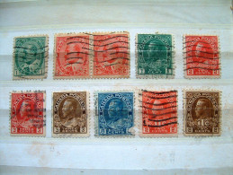 Canada 1903 - 1916 - King - Used Stamps