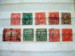 Canada 1903 - 1932 - King - Palace (damaged) - Used Stamps