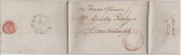 GB 1837 London To Constantinople Turkey - ANGLETERRE PAR CALAIS - Levant - ...-1840 Préphilatélie