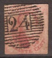 Nr. 8 Met Stempel P24 Van BRUXELLES / BRUSSEL In Goede Staat En Redelijke Randen (zie 2 Scans) ! Inzet Aan 10 € ! CP - 1851-1857 Medaillen (6/8)