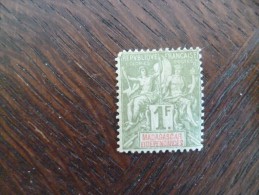 TP Colonies Françaises Charnière Madagascar N°  40  Valeur 18.9 € En L'état - Nuevos