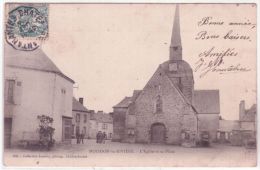 MOISDON-la-RIVIERE - L'Eglise Et Sa Place - Ed.  164- Coll. Lacroix - Moisdon La Riviere