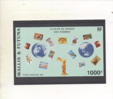 WALLIS Et FUTUNA  : Timbres - Philatélie - Coupe Du Monde Des Timbres - - Hojas Y Bloques