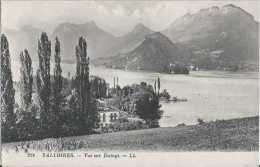 Annecy - 224 - Talloires - Vue Sur Duingt - LL - Pas Circulé - Dos Séparé - Noir Et Blanc - TBE - Annecy