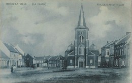Herck La Ville   -    (La Place)   -    1908  Naar  Coq S/Mer - Herk-de-Stad