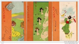 ILLUSTRATEUR ART NOUVEAU - RAPHAEL KIRCHNER - GEISHAS - LES 10 CARTES - Kirchner, Raphael