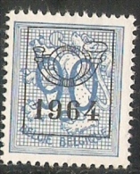 België Typo 756 - Sobreimpresos 1951-80 (Chifras Sobre El Leon)