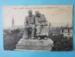 PARIS Square Du Père Lachaise-Le Déclin Par Steiner - Statuen