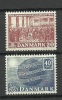 DENMARK Dänemark 1949 Michel 319 - 320 * - Nuevos