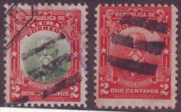 1910-19 CUBA 1910 REPUBLICA. 1910-1911 2c. MAXIMO GOMEZ FANCY CANCELACION 3 - Gebraucht